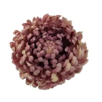 Sztuczna duża chryzantema w kolorze fiołkowo/różowym 16 cm