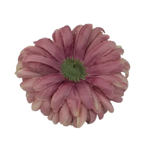 Sztuczna duża chryzantema w kolorze fiołkowo/różowym 16 cm