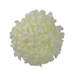 Sztuczna duża chryzantema w kolorze białym 16 cm