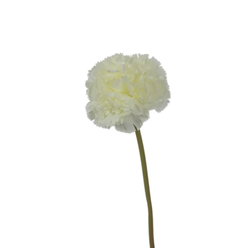 Sztuczna wiązka goździka x7 w kolorze białym 30 cm