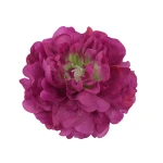 Sztuczna piwonia rozwinięta w kolorze fuksji 15 cm