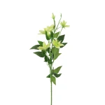Sztuczny klematis w kolorze zielonym 86 cm