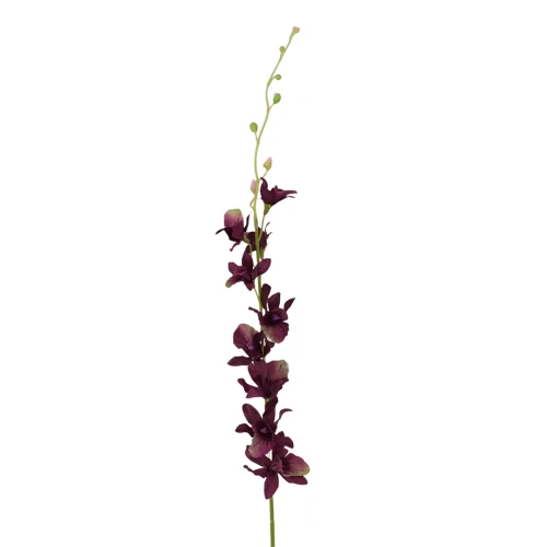Sztuczny storczyk tajlandzki w kolorze bordowym 72 cm