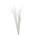 Sztuczny krótki patyk 6 sztuk w kolorze białym 65 cm