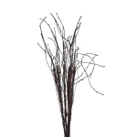 Sztuczny krótki patyk 6 sztuk w kolorze brązowym 65 cm