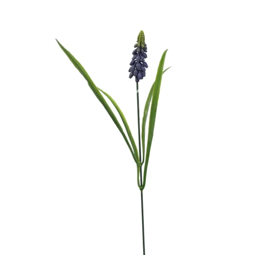 Sztuczny szafirek 12 sztuk w kolorze granatowym 32 cm