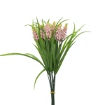 Sztuczny szafirek 12 sztuk w kolorze różowym 32 cm