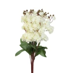 Sztuczny storczyk pojedynczy w kolorze białym 77 cm