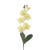 Sztuczny storczyk pojedynczy w kolorze ciemnym żółtym 77 cm