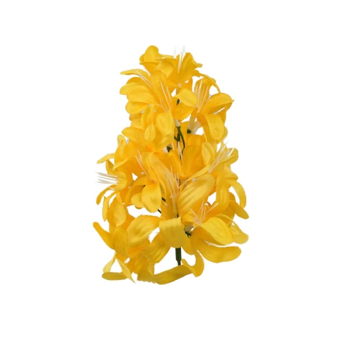 Sztuczny hiacynt główka mix 1 w kolorze żółtym 14 cm