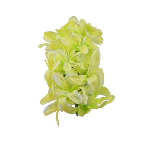 Sztuczny hiacynt główka mix 2 w kolorze zielonym 14 cm