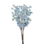 Sztuczna drobna jabłonka w kolorze jasno niebieskim 60 cm