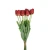 Sztuczny tulipan pojedynczy w kolorze czerwonym 50 cm