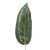 Sztuczny liść manuel w kolorze zielonym 47 cm