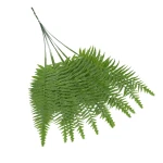 Sztuczny liść paproci w kolorze zielonym 55 cm
