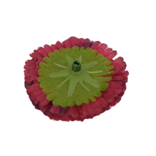 Sztuczna stokrotka mini główka w kolorze fuksji 4 cm