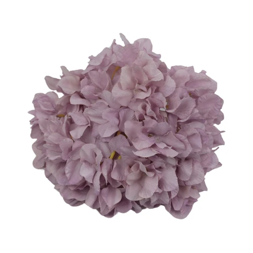 Sztuczna hortensja gigant w kolorze fioletowym 26 cm