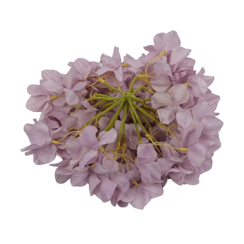 Sztuczna hortensja gigant w kolorze fioletowym 26 cm