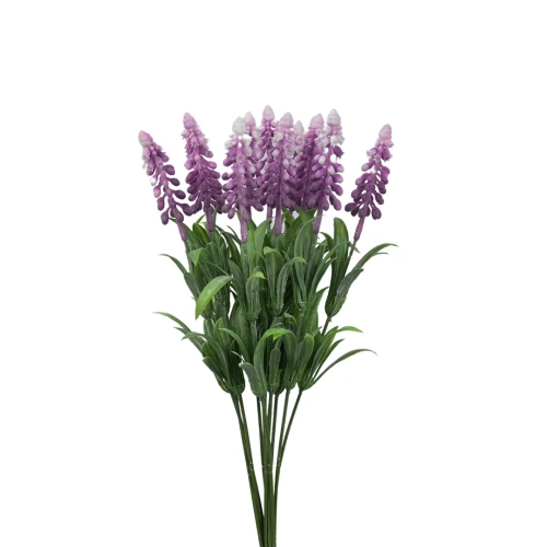 Sztuczny szafirek w kolorze różowym 34 cm