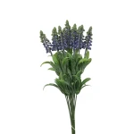 Sztuczny szafirek w kolorze fioletowym 34 cm