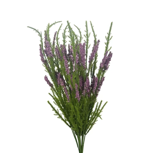 Sztuczny pik wrzosu w kolorze fioletowym 40 cm