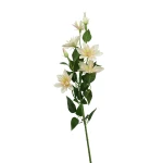 Sztuczny klematis w kolorze jasno różowym 86 cm