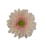 Sztuczna główka gerbery w kolorze orzecha laskowego 9 cm