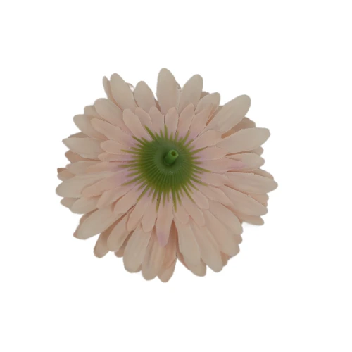 Sztuczna główka gerbery w kolorze orzecha laskowego 9 cm