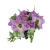 Sztuczny bukiet mieszany z magnolią w kolorze fioletowym 70 cm