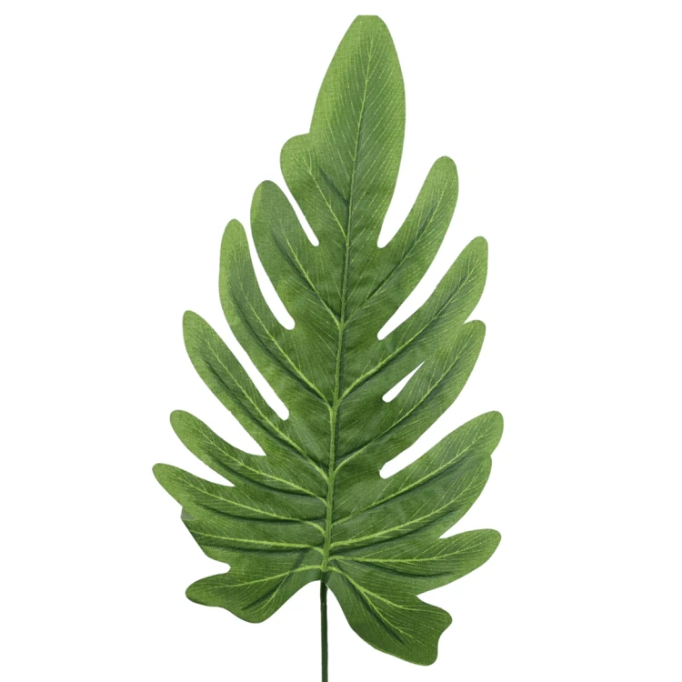 Sztuczny liść dracenii w kolorze zielonym 47 cm