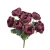 Sztuczny bukiet piwonii x9 w kolorze fuksji 44 cm