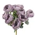 Sztuczny bukiet piwonii x9 w kolorze jasnym fiolecie 44 cm