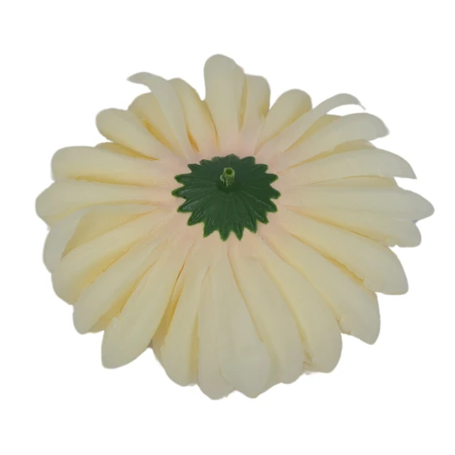 Sztuczna chryzantema ananas w kolorze jasno brzoskwiniowym 14 cm