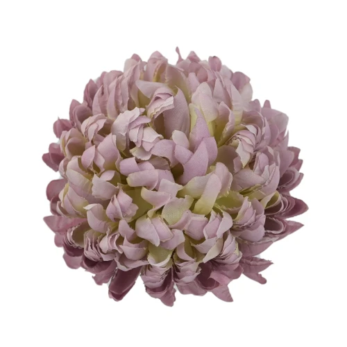 Sztuczna chryzantema ananas w kolorze jasno fioletowym 14 cm