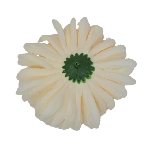 Sztuczna chryzantema ananas w kolorze brzoskwiniowym 14 cm