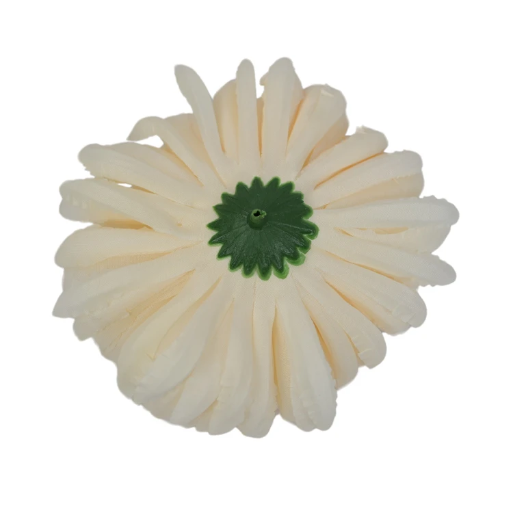 Sztuczna chryzantema ananas w kolorze brzoskwiniowym 14 cm