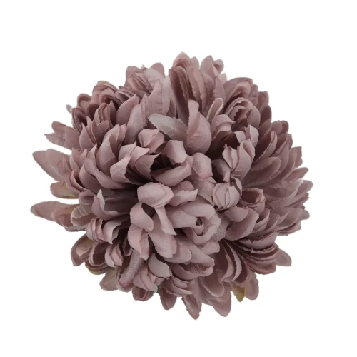 Sztuczna chryzantema ananas w kolorze brudnym różu 14 cm