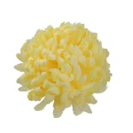 Sztuczna chryzantema ananas w kolorze cytrynowym 14 cm