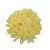 Sztuczna chryzantema ananas w kolorze cytrynowym 14 cm