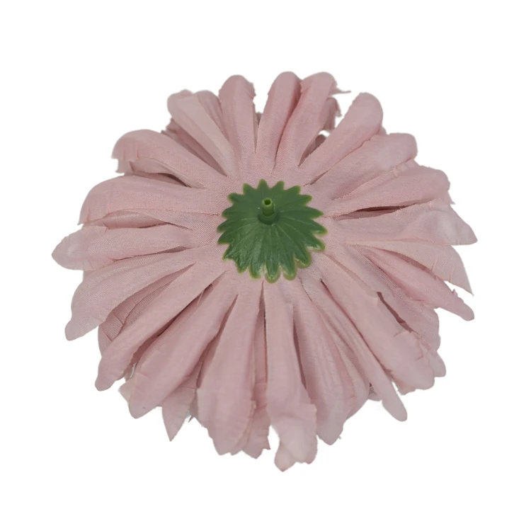 Sztuczna chryzantema ananas w kolorze brudnym różu 14 cm