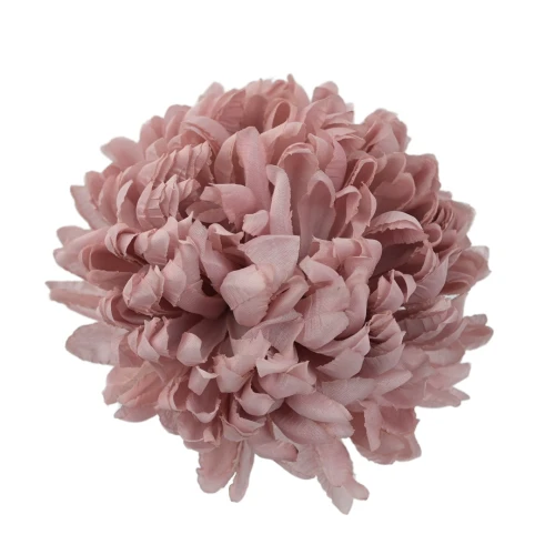 Sztuczna chryzantema ananas w kolorze brudnym różu 14 cm