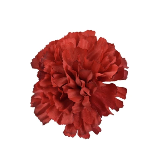 Sztuczny goździk w kolorze czerwonym 8 cm