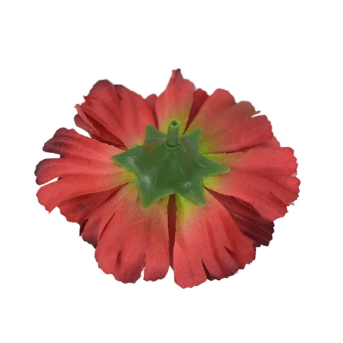 Sztuczny goździk w kolorze czerwonym 8 cm