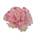 Sztuczny goździk w kolorze różowo/kremowym 8 cm