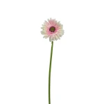 Kwiat sztuczny, gerbera w kolorze jasno różowym 47 cm