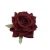 Sztuczna mini róża welur w kolorze bordowym 7 cm