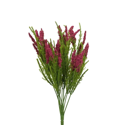 Sztuczny kwiat wrzosu w kolorze fuksji 37 cm