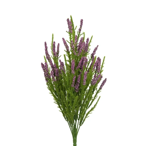 Sztuczny kwiat wrzosu w kolorze fioletowym 37 cm
