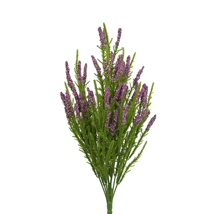 Sztuczny kwiat wrzosu w kolorze fioletowym 37 cm