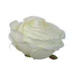 Kwiat sztuczny róża angielska w kolorze kremowym 9 cm